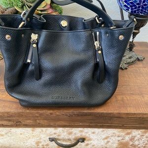 Burberry Maidstone Small Satchel - Black